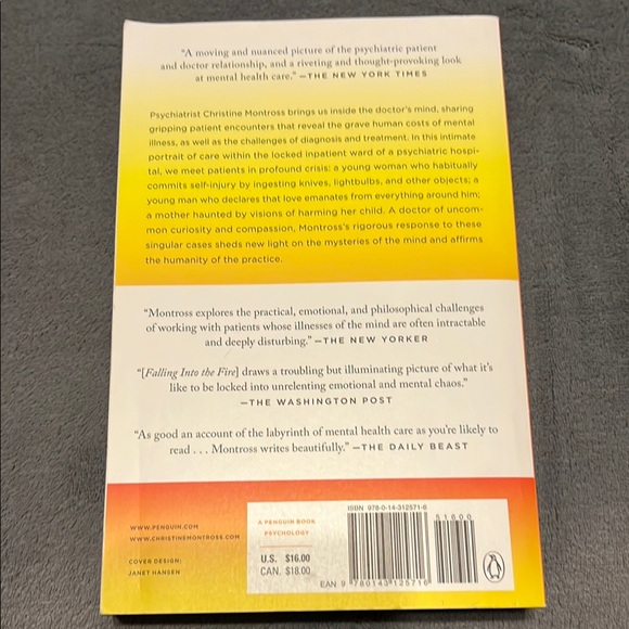 Falling Into the Fire Book - Picture 2 of 2